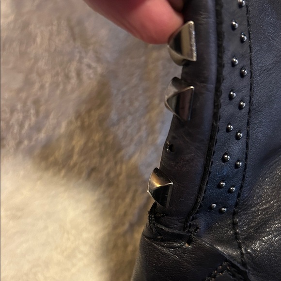 Vince Camuto Studded Knee-High Boots - Picture 2 of 5